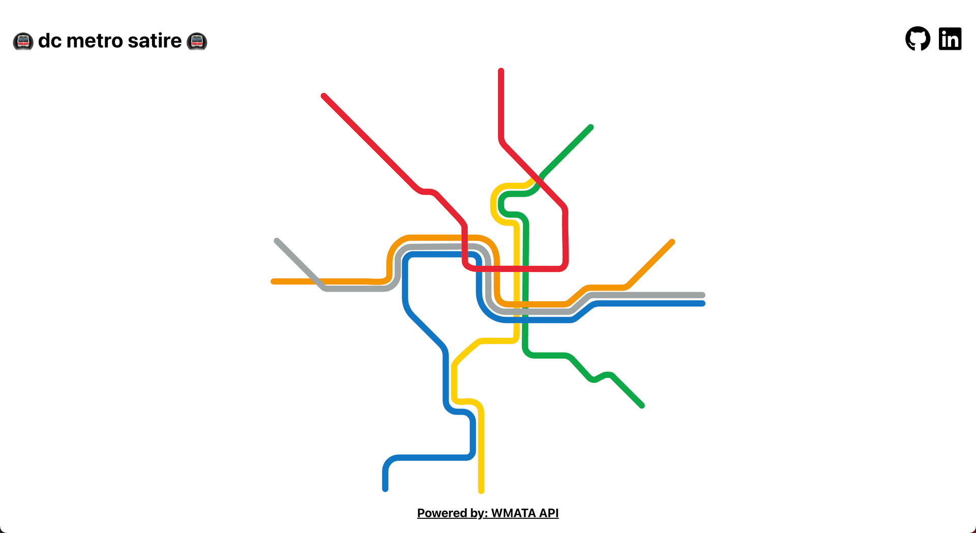 🚇 dc metro satire 🚇